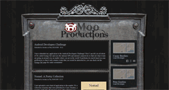 Desktop Screenshot of mooproductions.org